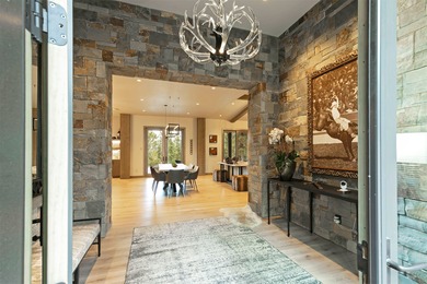 Stunning new western/modern home w/ 4 beds, 4.5 baths offers a on Stock Farm Club in Montana - for sale on GolfHomes.com, golf home, golf lot