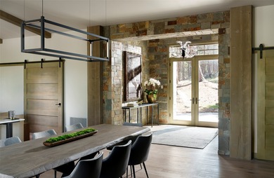 Stunning new western/modern home w/ 4 beds, 4.5 baths offers a on Stock Farm Club in Montana - for sale on GolfHomes.com, golf home, golf lot
