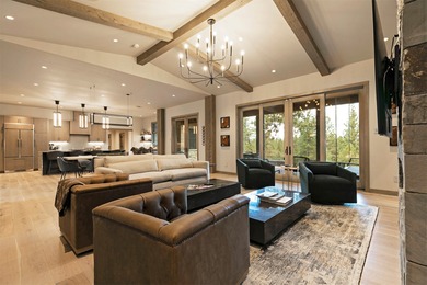 Stunning new western/modern home w/ 4 beds, 4.5 baths offers a on Stock Farm Club in Montana - for sale on GolfHomes.com, golf home, golf lot