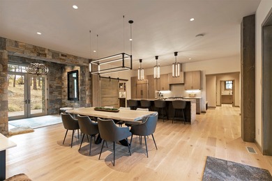 Stunning new western/modern home w/ 4 beds, 4.5 baths offers a on Stock Farm Club in Montana - for sale on GolfHomes.com, golf home, golf lot