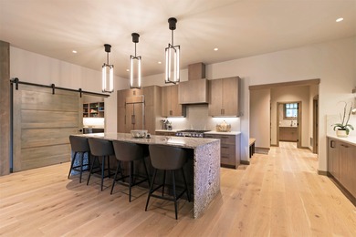 Stunning new western/modern home w/ 4 beds, 4.5 baths offers a on Stock Farm Club in Montana - for sale on GolfHomes.com, golf home, golf lot