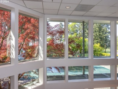 This home is situated just down the fairway from the tee box for on Fairway Village Golf and Country Club in Washington - for sale on GolfHomes.com, golf home, golf lot