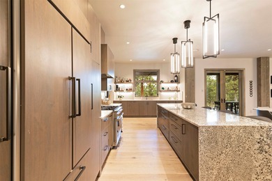 Stunning new western/modern home w/ 4 beds, 4.5 baths offers a on Stock Farm Club in Montana - for sale on GolfHomes.com, golf home, golf lot