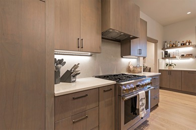 Stunning new western/modern home w/ 4 beds, 4.5 baths offers a on Stock Farm Club in Montana - for sale on GolfHomes.com, golf home, golf lot