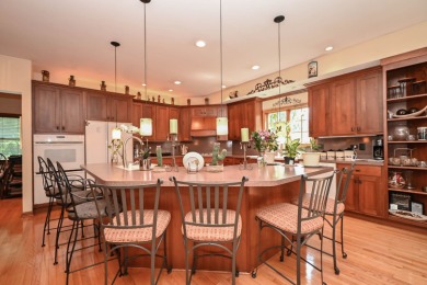 Custom built estate nestled on over 1 acre of land set back on on Bonnie Brook Golf Course in Illinois - for sale on GolfHomes.com, golf home, golf lot