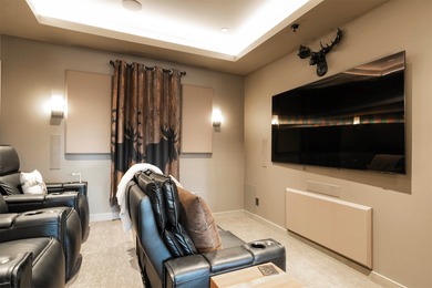 Stunning new western/modern home w/ 4 beds, 4.5 baths offers a on Stock Farm Club in Montana - for sale on GolfHomes.com, golf home, golf lot