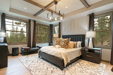 Stunning new western/modern home w/ 4 beds, 4.5 baths offers a on Stock Farm Club in Montana - for sale on GolfHomes.com, golf home, golf lot