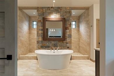 Stunning new western/modern home w/ 4 beds, 4.5 baths offers a on Stock Farm Club in Montana - for sale on GolfHomes.com, golf home, golf lot