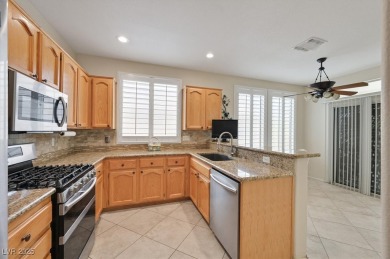 Beautifully maintained Granite model in Sun City MacDonald Ranch on Desert Willow Golf Course in Nevada - for sale on GolfHomes.com, golf home, golf lot