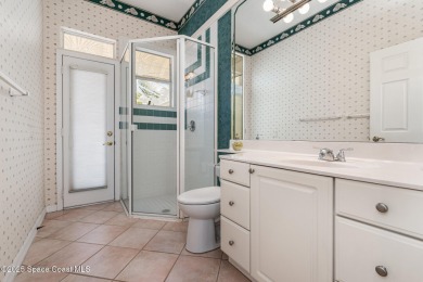 Don't miss this unique pool Villa home in the desirable Mission on Suntree Country Club in Florida - for sale on GolfHomes.com, golf home, golf lot