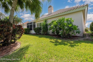 Don't miss this unique pool Villa home in the desirable Mission on Suntree Country Club in Florida - for sale on GolfHomes.com, golf home, golf lot