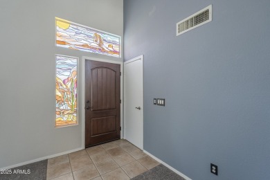 Incredible Ocotillo location! Step into soaring vaulted ceilings on Ocotillo Golf Resort  in Arizona - for sale on GolfHomes.com, golf home, golf lot