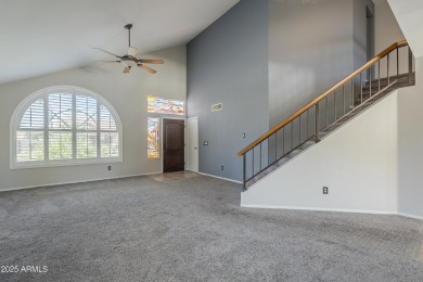 Incredible Ocotillo location! Step into soaring vaulted ceilings on Ocotillo Golf Resort  in Arizona - for sale on GolfHomes.com, golf home, golf lot