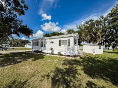NO LOT RENT, it is a deeded lot, 2 bedrooms 1 Bath. A/C 2018 and on Glen Lakes Country Club in Florida - for sale on GolfHomes.com, golf home, golf lot