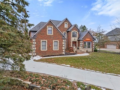 Offering nearly 7,000 square feet of refined living space, this on Glenmoor Country Club in Ohio - for sale on GolfHomes.com, golf home, golf lot