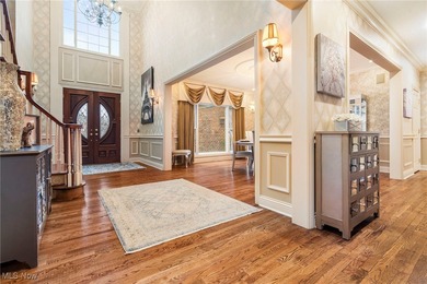 Offering nearly 7,000 square feet of refined living space, this on Glenmoor Country Club in Ohio - for sale on GolfHomes.com, golf home, golf lot