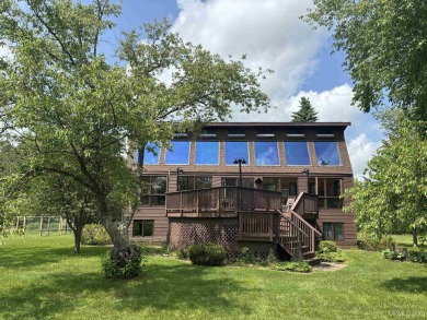 High-Efficiency Solar Home with Golf Course Frontage on 13+/- on Gogebic Country Club in Michigan - for sale on GolfHomes.com, golf home, golf lot