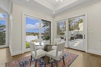 Elegant Preston home showcasing sweeping lake view and country on Prestonwood Country Club  in North Carolina - for sale on GolfHomes.com, golf home, golf lot