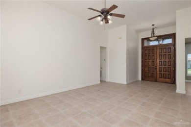 Gorgeous golf course views surround this 3-bedroom, 2.5-bath on Tierra Santa Golf Club in Texas - for sale on GolfHomes.com, golf home, golf lot