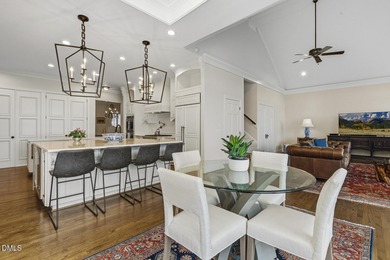 Elegant Preston home showcasing sweeping lake view and country on Prestonwood Country Club  in North Carolina - for sale on GolfHomes.com, golf home, golf lot