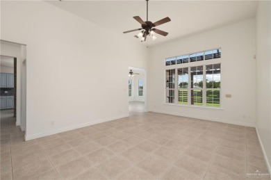Gorgeous golf course views surround this 3-bedroom, 2.5-bath on Tierra Santa Golf Club in Texas - for sale on GolfHomes.com, golf home, golf lot