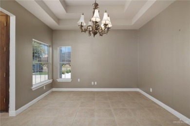 Gorgeous golf course views surround this 3-bedroom, 2.5-bath on Tierra Santa Golf Club in Texas - for sale on GolfHomes.com, golf home, golf lot