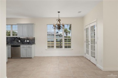 Gorgeous golf course views surround this 3-bedroom, 2.5-bath on Tierra Santa Golf Club in Texas - for sale on GolfHomes.com, golf home, golf lot