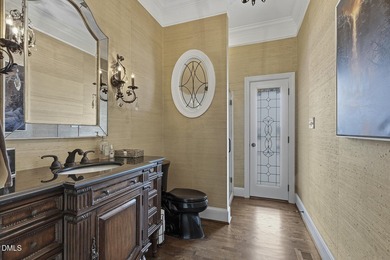 Elegant Preston home showcasing sweeping lake view and country on Prestonwood Country Club  in North Carolina - for sale on GolfHomes.com, golf home, golf lot