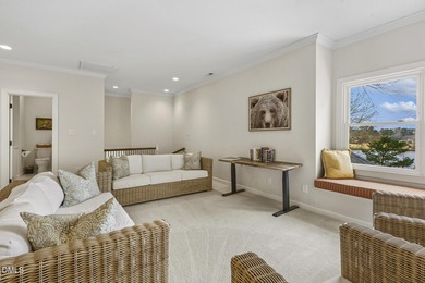 Elegant Preston home showcasing sweeping lake view and country on Prestonwood Country Club  in North Carolina - for sale on GolfHomes.com, golf home, golf lot