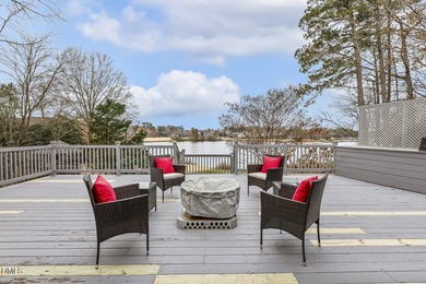 Elegant Preston home showcasing sweeping lake view and country on Prestonwood Country Club  in North Carolina - for sale on GolfHomes.com, golf home, golf lot