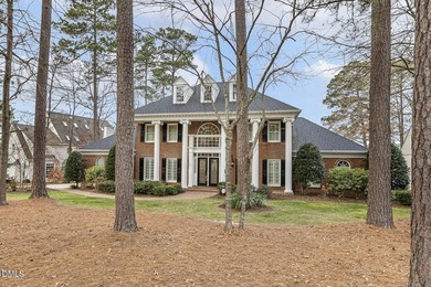 Elegant Preston home showcasing sweeping lake view and country on Prestonwood Country Club  in North Carolina - for sale on GolfHomes.com, golf home, golf lot