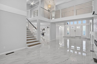 Uniquely contemporary tri-level home offering 5 bedrooms, 4.5 on Green Tree Country Club in Texas - for sale on GolfHomes.com, golf home, golf lot