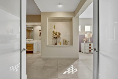 Experience modern luxury and sophisticated design in this fully on Rancho Mirage Country Club in California - for sale on GolfHomes.com, golf home, golf lot