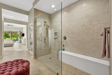 Experience modern luxury and sophisticated design in this fully on Rancho Mirage Country Club in California - for sale on GolfHomes.com, golf home, golf lot