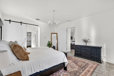 Discover modern comfort in this 4-bedroom, 3-bath Queen Creek on Las Colinas Golf Club in Arizona - for sale on GolfHomes.com, golf home, golf lot