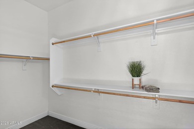 Discover modern comfort in this 4-bedroom, 3-bath Queen Creek on Las Colinas Golf Club in Arizona - for sale on GolfHomes.com, golf home, golf lot