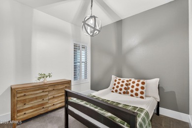 Discover modern comfort in this 4-bedroom, 3-bath Queen Creek on Las Colinas Golf Club in Arizona - for sale on GolfHomes.com, golf home, golf lot