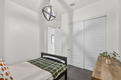 Discover modern comfort in this 4-bedroom, 3-bath Queen Creek on Las Colinas Golf Club in Arizona - for sale on GolfHomes.com, golf home, golf lot