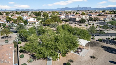 Discover modern comfort in this 4-bedroom, 3-bath Queen Creek on Las Colinas Golf Club in Arizona - for sale on GolfHomes.com, golf home, golf lot