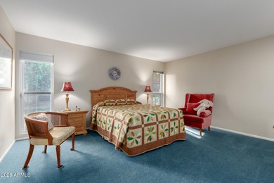 Enjoy this well-maintained Gemini Twin duplex across from on PalmBrook Country Club in Arizona - for sale on GolfHomes.com, golf home, golf lot