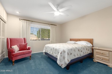 Enjoy this well-maintained Gemini Twin duplex across from on PalmBrook Country Club in Arizona - for sale on GolfHomes.com, golf home, golf lot