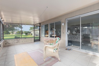 Enjoy this well-maintained Gemini Twin duplex across from on PalmBrook Country Club in Arizona - for sale on GolfHomes.com, golf home, golf lot