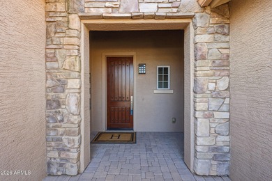 Welcome home to this beautifully upgraded Newport model, nestled on Tuscany Falls At Pebble Creek in Arizona - for sale on GolfHomes.com, golf home, golf lot