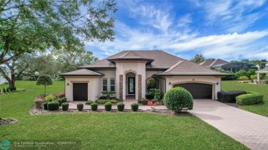 Welcome to your future oasis! This exquisite residence located on Harbor Hills Country Club in Florida - for sale on GolfHomes.com, golf home, golf lot