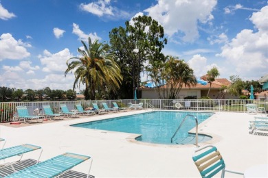 Uncover the potential of this charming west-facing 2 bed, 2 bath on Bobcat Trail Golf Club in Florida - for sale on GolfHomes.com, golf home, golf lot