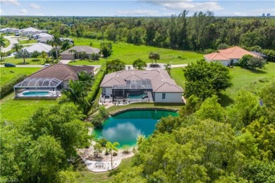 Your oasis awaits in this Naples retreat, offering a peaceful on Eagle Lakes Golf Club in Florida - for sale on GolfHomes.com, golf home, golf lot