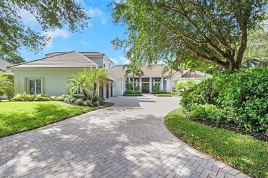 Experience elevated coastal living in this stunning Pelican Bay on Club at Pelican Bay Golf Course in Florida - for sale on GolfHomes.com, golf home, golf lot