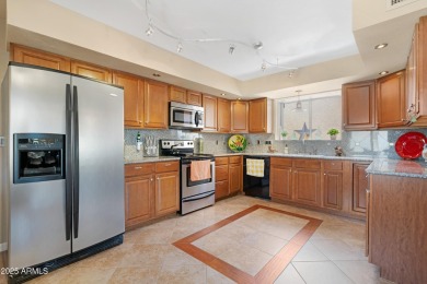 Huge modified Zuni plan boasts one of the most beautiful sunset on Cottonwood Country Club in Arizona - for sale on GolfHomes.com, golf home, golf lot