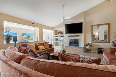 Huge modified Zuni plan boasts one of the most beautiful sunset on Cottonwood Country Club in Arizona - for sale on GolfHomes.com, golf home, golf lot
