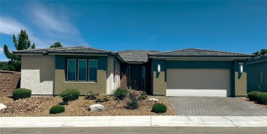 Experience refined living in this 1,981 sq ft 2022-built home in on Mountain Falls Golf Course in Nevada - for sale on GolfHomes.com, golf home, golf lot
